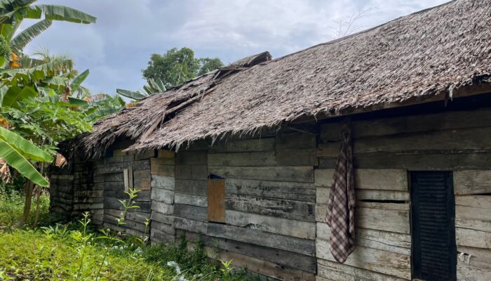 Keluarga yang Tinggal di Rumah tak Layak Huni di Desa Senga Selatan Rupanya tak Terdaftar Sebagai Penerima Bansos