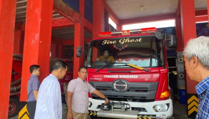 Komisi B Sidak dan Cek Perlengkapan Damkar