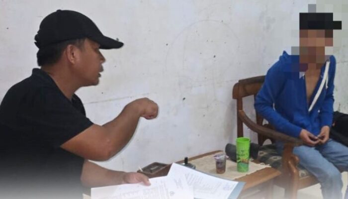 Pria Asal Bajo Diamankan Sat Reskrim Polres Luwu Setelah Melakukan Tindak Pidana Curas