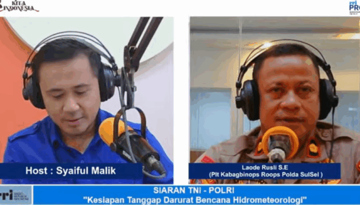 Tanggap Bencana Hidrometeorologi, Kabagbinops Roops Polda Sulsel Siapkan 2 SSK Brimob