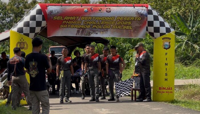 Phinisi Challenge 2025 Satbrimob Polda Sulsel, Batalyon D Pelopor Berhasil Raih Juara III Umum