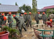 Personel Brimob Sulsel Mulai Lakukan Normalisasi Pasca Bencana di Aceh, Tamiang