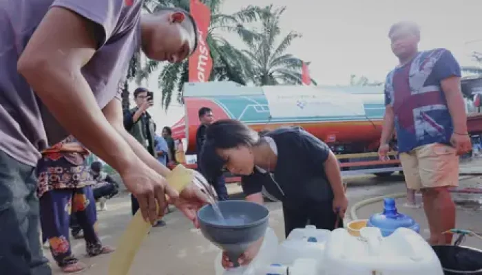 Pemulihan Pascabencana, Kemkomdigi Salurkan 1 Juta Liter Air Besih dan Pulihkan Jaringan Telekomunikasi di Aceh Tamiang