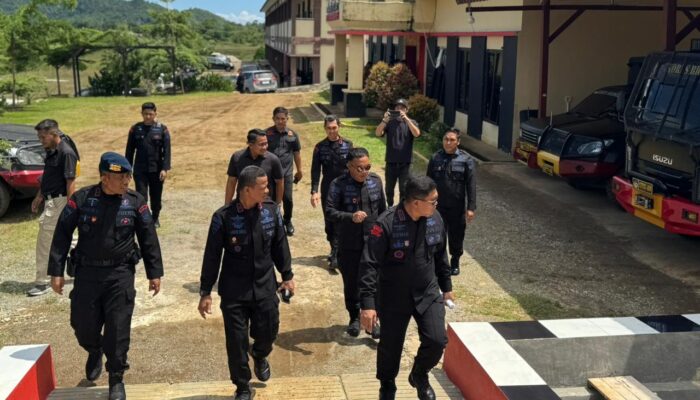 Tinjau Pembanguan Mako Batalyon D Pelopor, Dansat Brimob Polda Sulsel: Jadikan Tempat ini untuk Mengasah dan Membangun Semangat Korps Brimob