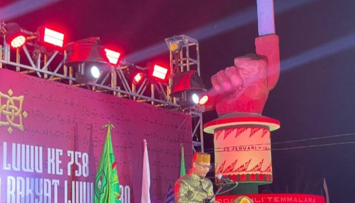 Pembacaan Sinopsis HJL dan HPRL, Ahmad Gazali: “Tahun Depan yang Dibacakan Adalah Sinopsis Provinsi Luwu Raya”