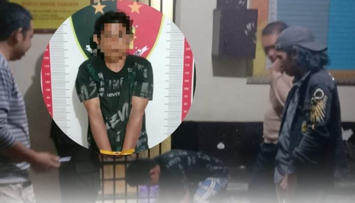 Satreskrim Polres Luwu Berhasil Mengamankan Residivis Pencurian Isi Kotak Amal