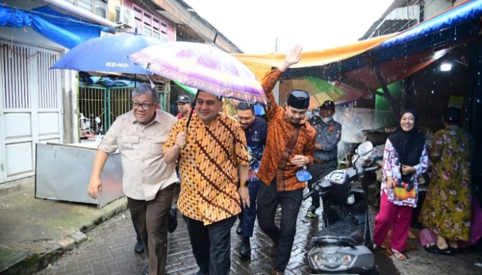 Disperkim Makassar Dampingi Wamen PKP Tinjau Kawasan Kumuh Pannampu