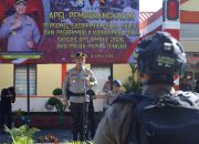 64 Personel Gabungan Brimob Polda Sulsel dan Pasukan Brimob II Korbrimob Polri BKO Polda Papua dalam Rangka Ops Amole 2026