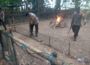 Jajaran Polres Luwu Lakukan Penertiban Arena Judi Sabung Ayam di Kecamatan Bupon dan Lamasi