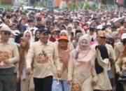 Masamba Lautan Manusia, 29.830 Masyarakat Ikuti Jalan Santai HUT ke-27 Luwu Utara