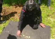 Jibom Datasemen Gegana Satbrimob Polda Sulsel Pendibtusolaan Granat Nanas Temuan Warga Palopo