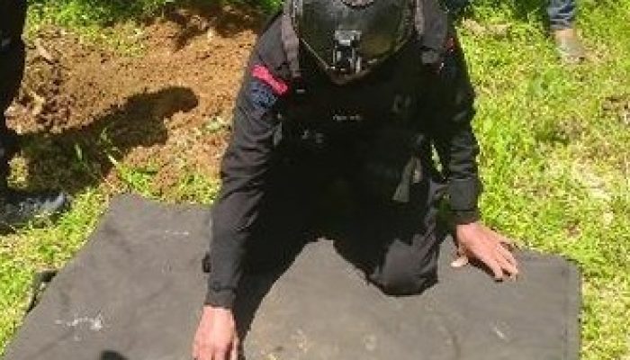 Jibom Datasemen Gegana Satbrimob Polda Sulsel Pendibtusolaan Granat Nanas Temuan Warga Palopo