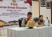 Cegah Konflik Lahan, DPRD dan Polres Luwu Utara Perkuat Sinergi Lewat FGD