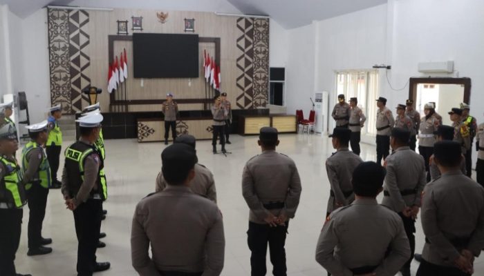Siaga May Day dan Antisipasi Konflik Sosial, Polres Luwu Konsolidasi Internal Kesiapsiagaan Personel