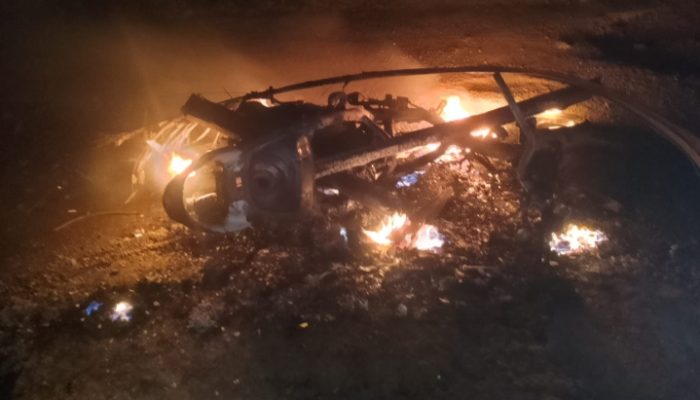 Perang Kelompok Pemuda Desa Tanarigella vs Dusun Labokke, Satu Unit Sepeda Motor di Bakar, dan Satu Warga Mengalami Luka Bacok