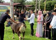 Sisipkan Gaji Setiap Bulan, Personel Batalyon D Pelopor Kurban 21 Ekor Sapi untuk Masyarakat