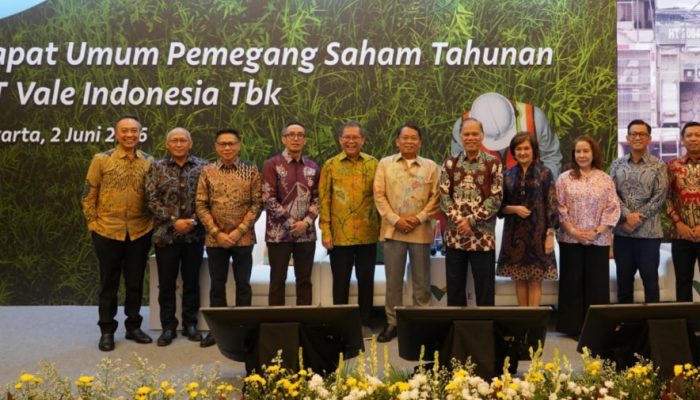 RUPST Format Hybrid, Pemegang Saham PT Vale Setujui Enam Acara Usulan dan Tegaskan Disiplin Keuangan Perseroan