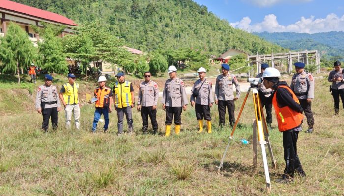 Mutual Check 0 Pembanguan Barak Siaga Batalyon D Pelopor di Luwu, Proses Konstruksi Segera Dimulai