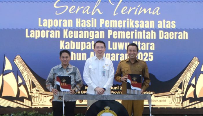 Mampu Mewujudkan Tata Kelola Keuangan Daerah yang Akuntabel dan Transparan, Bupati Luwu Utara Pertahankan Opini WTP ke-15