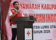 Terpilih Aklamasi, Andi Abdullah Rahim Dikukuhkan sebagai Ketua PMI Luwu Utara
