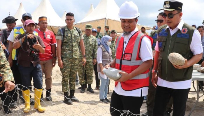 Groundbreaking Penanganan Banjir di Sungai Rongkong Dimulai, Bupati Luwu Utara Optimistis Bencana Banjir akan Teratasi