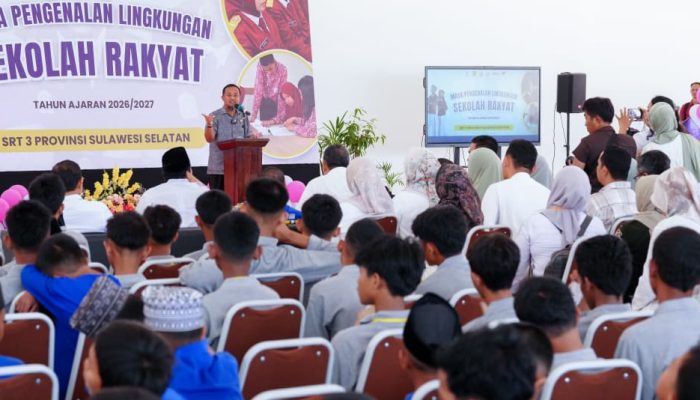270 Calon Peserta Didik dari 15 Kabupaten dan Kota Mengikuti MPLS Sekolah Rakyat Terintegritas 3 Provinsi Sulsel