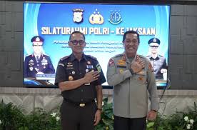 Kapolda Silaturahim bersama Kajati Sulsel