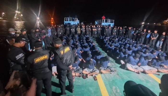 79 Narapidana dari Berbagai Lapas di Sulsel Dipindahkan ke Nusakambangan, Tiga Warga Binaan Kelas IIA Palopo