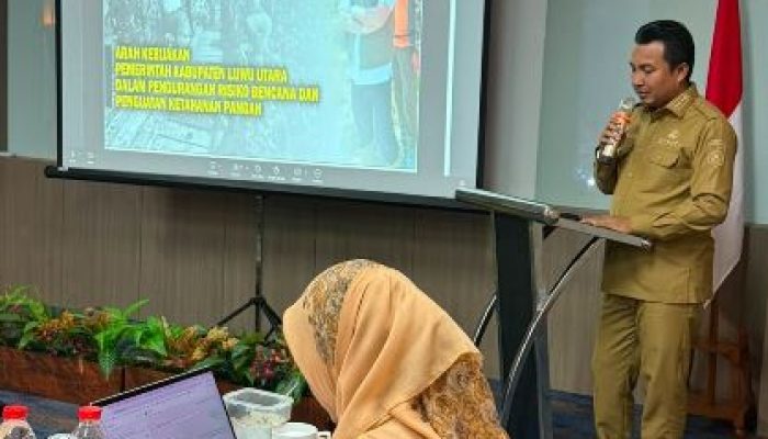 Bupati Luwu Utara Paparkan Dua Isu Strategis dan Krusial dalam Rapat yang Digelar BNPB RI