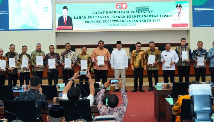 Hadiri Rapat Finalisasi LP2B, Pemkab Luwu Tegaskan Komitmen Dalam Menjaga Keberlanjutan Lahan Pertanian Produktif