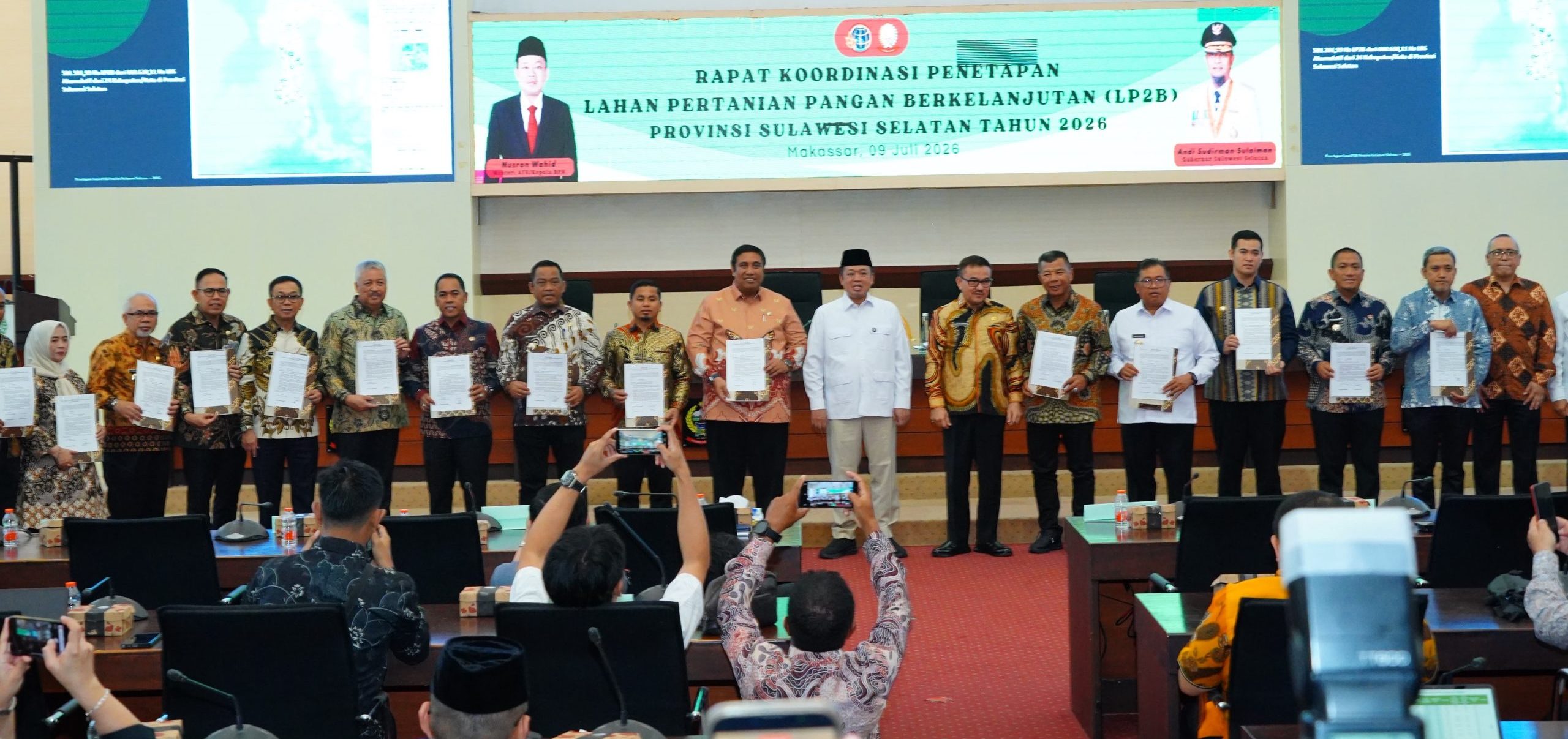 Finalisasi Penetapan LP2B Sulsel scaled e1786258481939