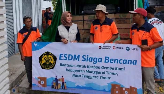 PT Vale Indonesia Tbk Salurkan Bantuan Kemanusiaan ke Masyarakat Terdampak Bencana di NTT