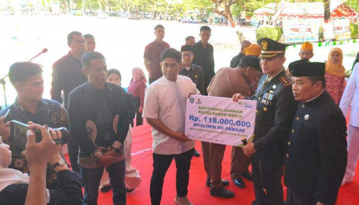 BPJS Ketenagakerjaan Hadir untuk Keluarga Pekerja, Tiga Ahli Waris di Pangkep Terima Rp202 Juta