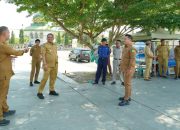 Bupati Luwu Tinjau Proses Pembersihan Kawasan Lapangan Andi Djemma Belopa