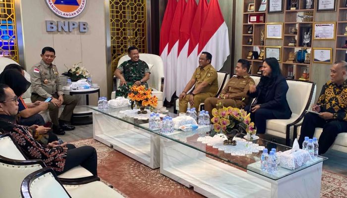 Audiens dengan Kepala BNPB RI, Pemkab Luwu Usulkan Hibah Rehabilitasi dan Rekonstruksi Pascabencana