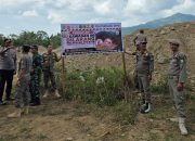 Berantas PETI Bajo Barat, Polres Luwu Pasang 10 Papan Himbauan di 3 Desa
