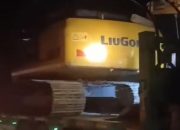 Puluhan Alat Berat di Lokasi PETI Bajo Barat “Kabur”