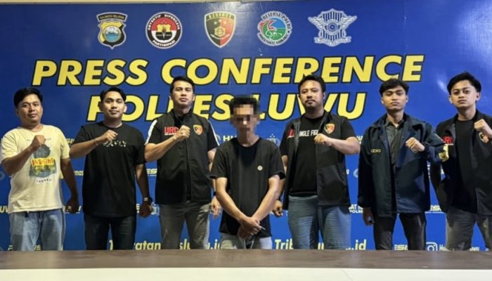 URC Satreskrim Polres Luwu Amankan Pelaku Penganiaya dengan Senjata Tajam