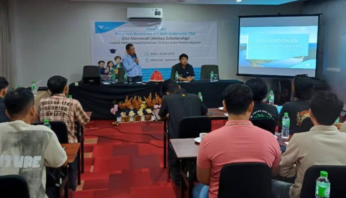 PT Vale Site Morowali Investasi Peningkatan Sumber Daya Manusia dengan Meresmikan Program Beasiswa Mota’u