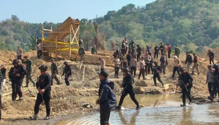 Polres Luwu Laksanakan Penertiban di Lokasi PETI Bajo Barat yang Sudah “Bersih”
