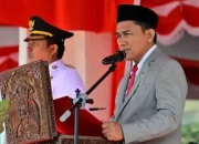 Ketua DPRD Luwu Utara Bacakan Teks Proklamasi di Upacara HUT RI ke-81