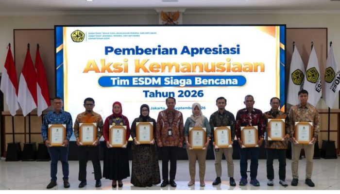 Vale Indonesia Terima Penghargaan dari Kementerian ESDM atas Kontribusi Tanggap Darurat di NTT