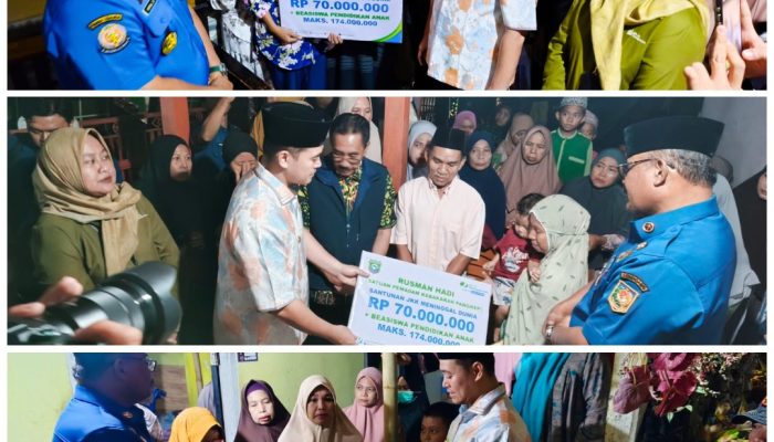Tiga Damkar Pangkep Gugur dalam Kecelakaan, BPJS Serahkan Manfaat Rp732 Juta