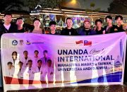 Perluas Pengalaman Global, Unanda Palopo Berangkatkan 9 Mahasiswa Magang ke Taiwan