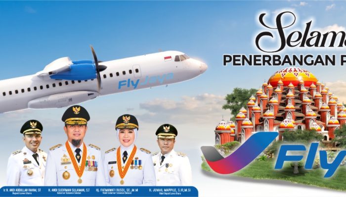 Fly Jaya Layani Rute Masamba-Makassar, Pemerintah Subsidi Tiket