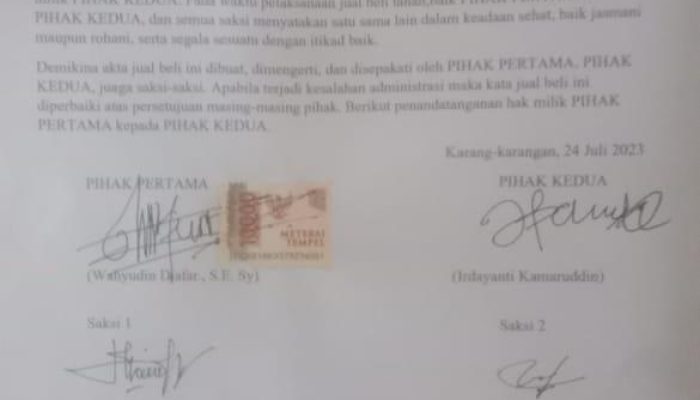 Wahyu Dilaporkan ke Mapolres Luwu Terkait Dugaan Tindak Pidana Penipuan