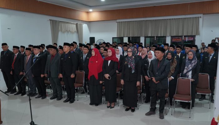 Tata Ulang Organisasi Perangkat Daerah Pemkab Luwu, Sembilan JPT Dikukuhkan