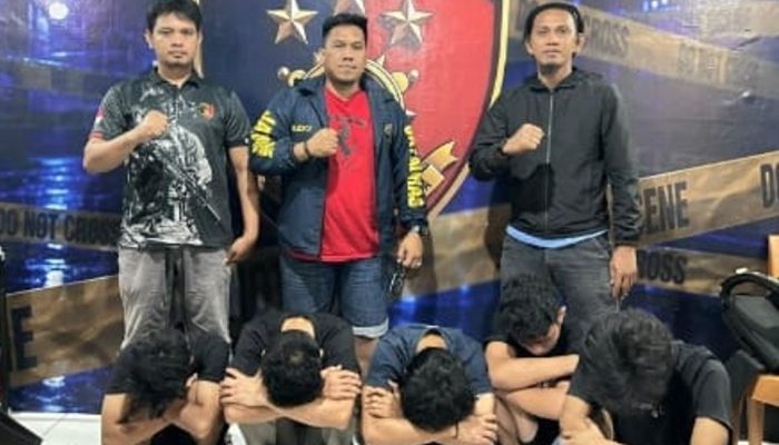 Unit Reskrim Polsek Walenrang Amankan Lima Pelaku Pengeroyokan Anak Mantan Cawabup Luwu